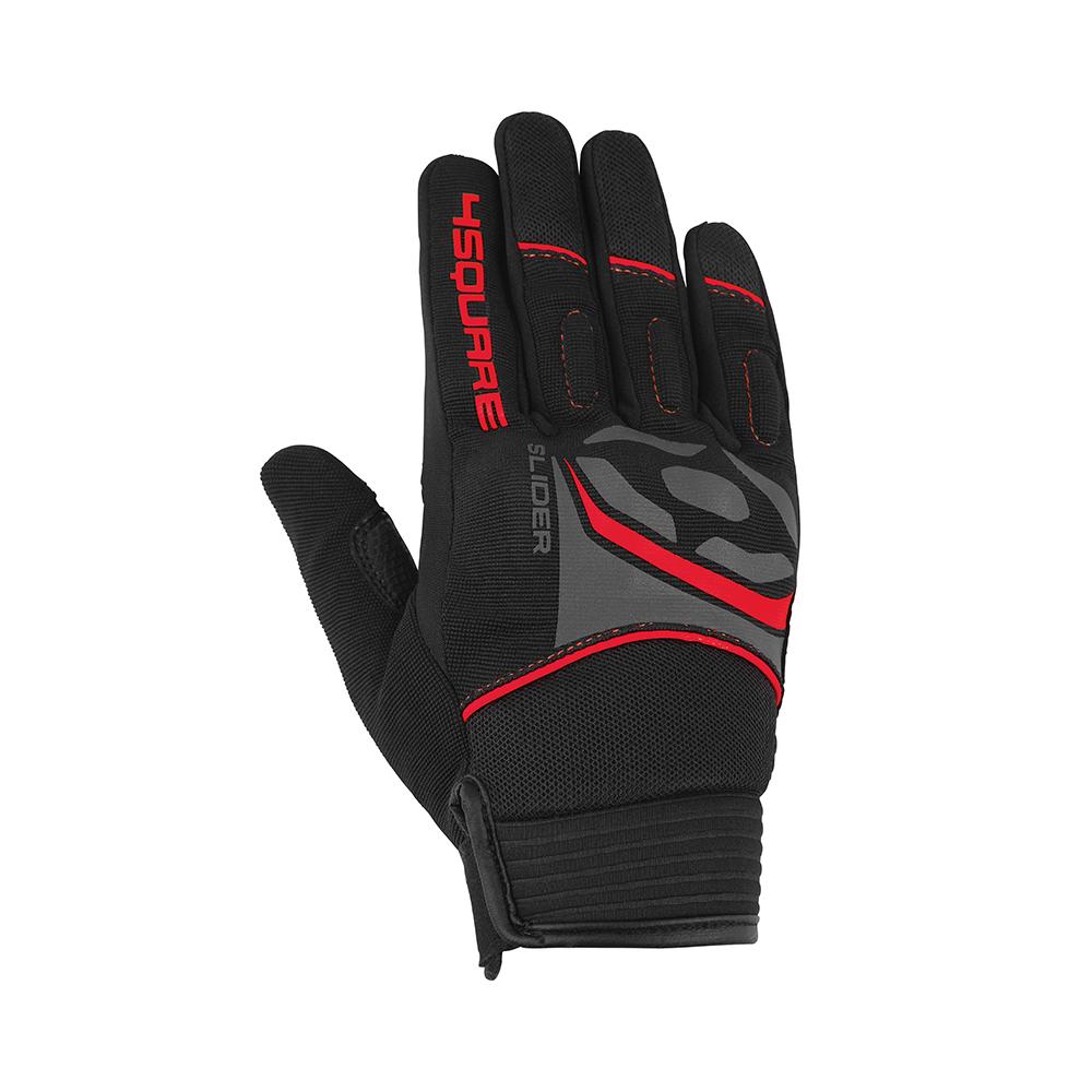 Мотоперчатки 4 Square Slider XL Black/Red (46991)
