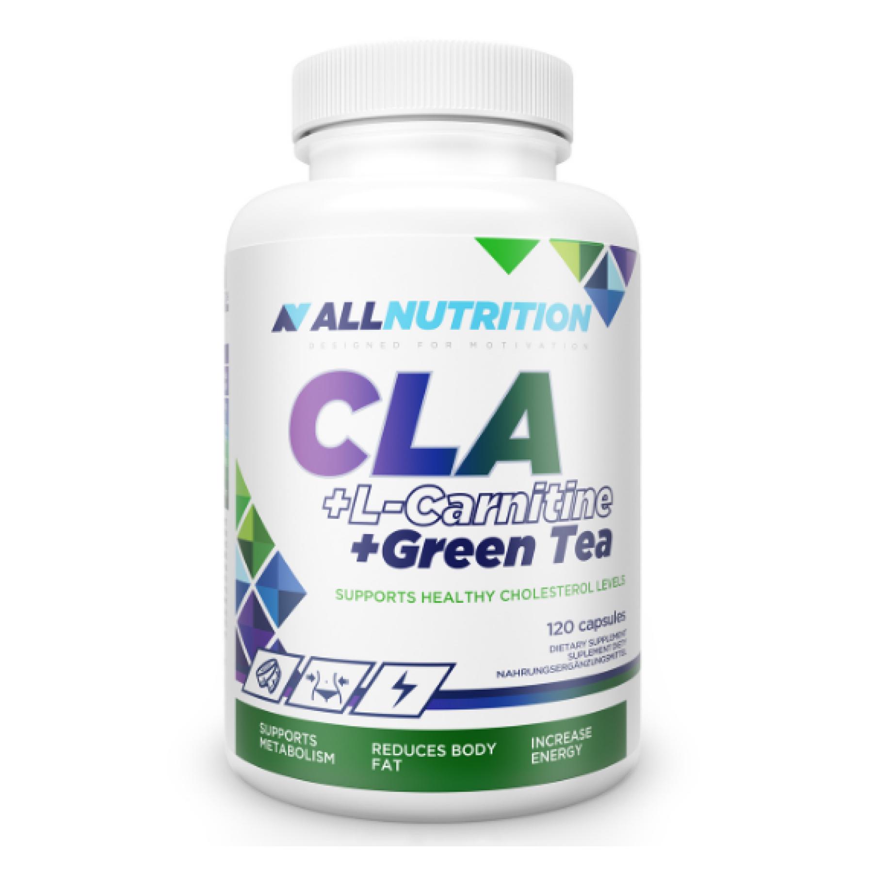 Жиросжигатель CLA+L-Carnitine+Green Tea 120 капс. (10858312)