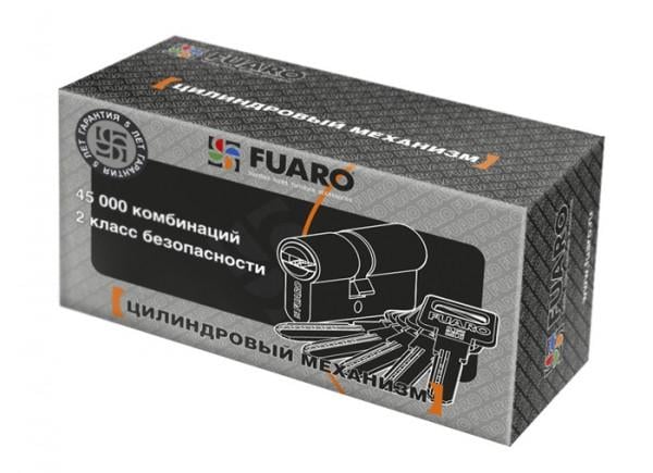 Циліндровий механізм Fuaro R600/70 мм CP 5 ключів Хром - фото 3