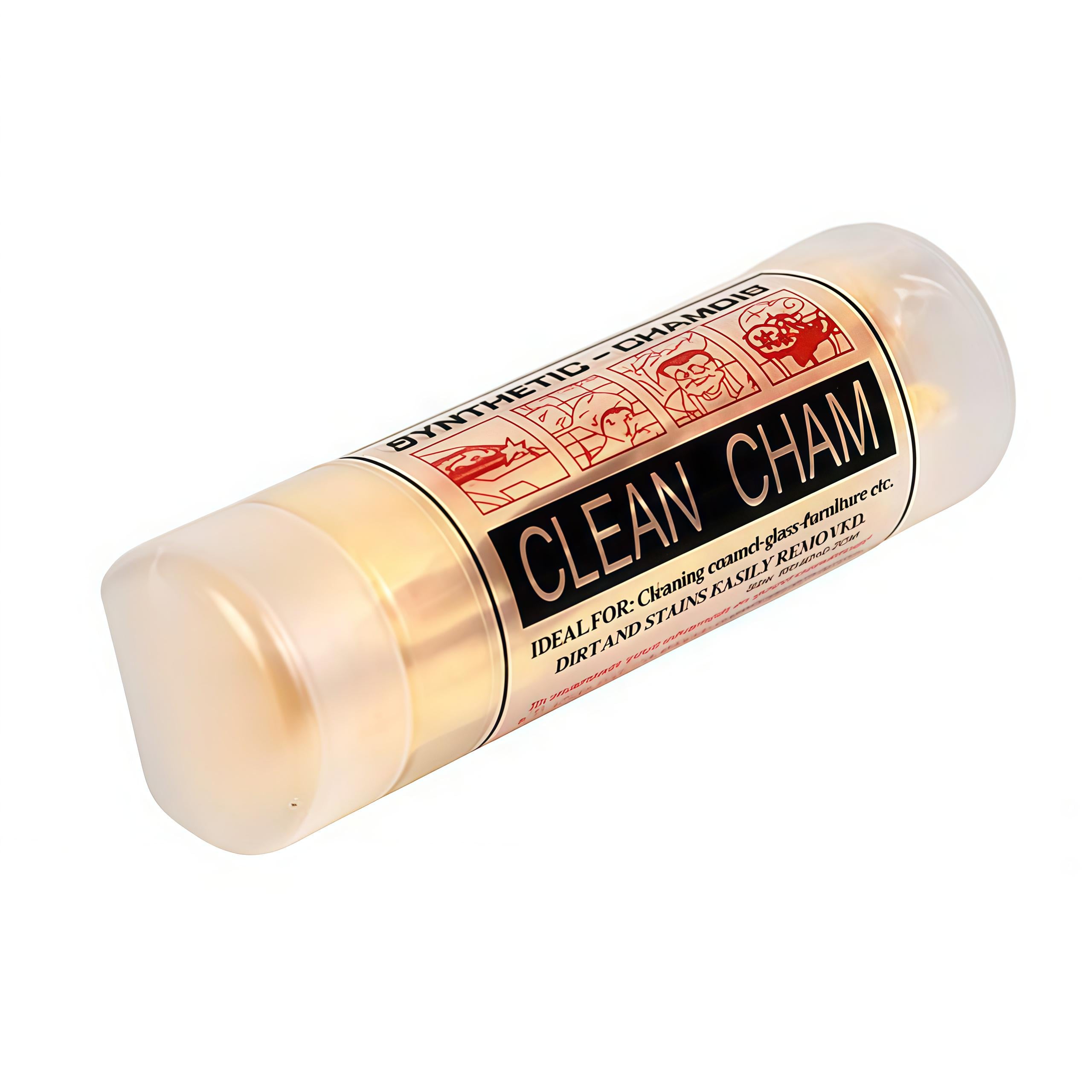 Салфетка для полировки Clean Cham C39889 из синтетической замши 66х43х0,2 см Желтый (29424659)