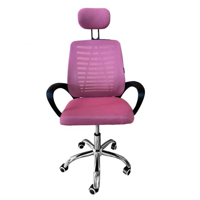Офісне крісло Bonro B-6200 Рожевий (22443918) - фото 2 Офісне крісло Bonro B-6200 Рожевий (22443918) - фото 2