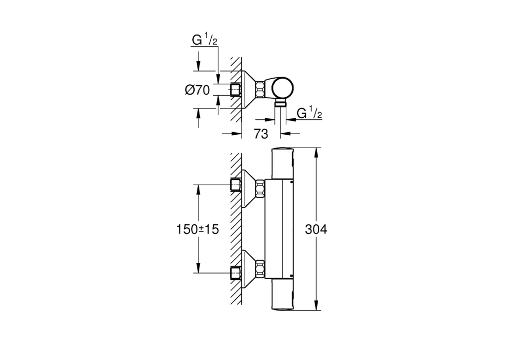 Змішувач для душу Grohe QuickFix Precision Start 345942430 (374053) - фото 4