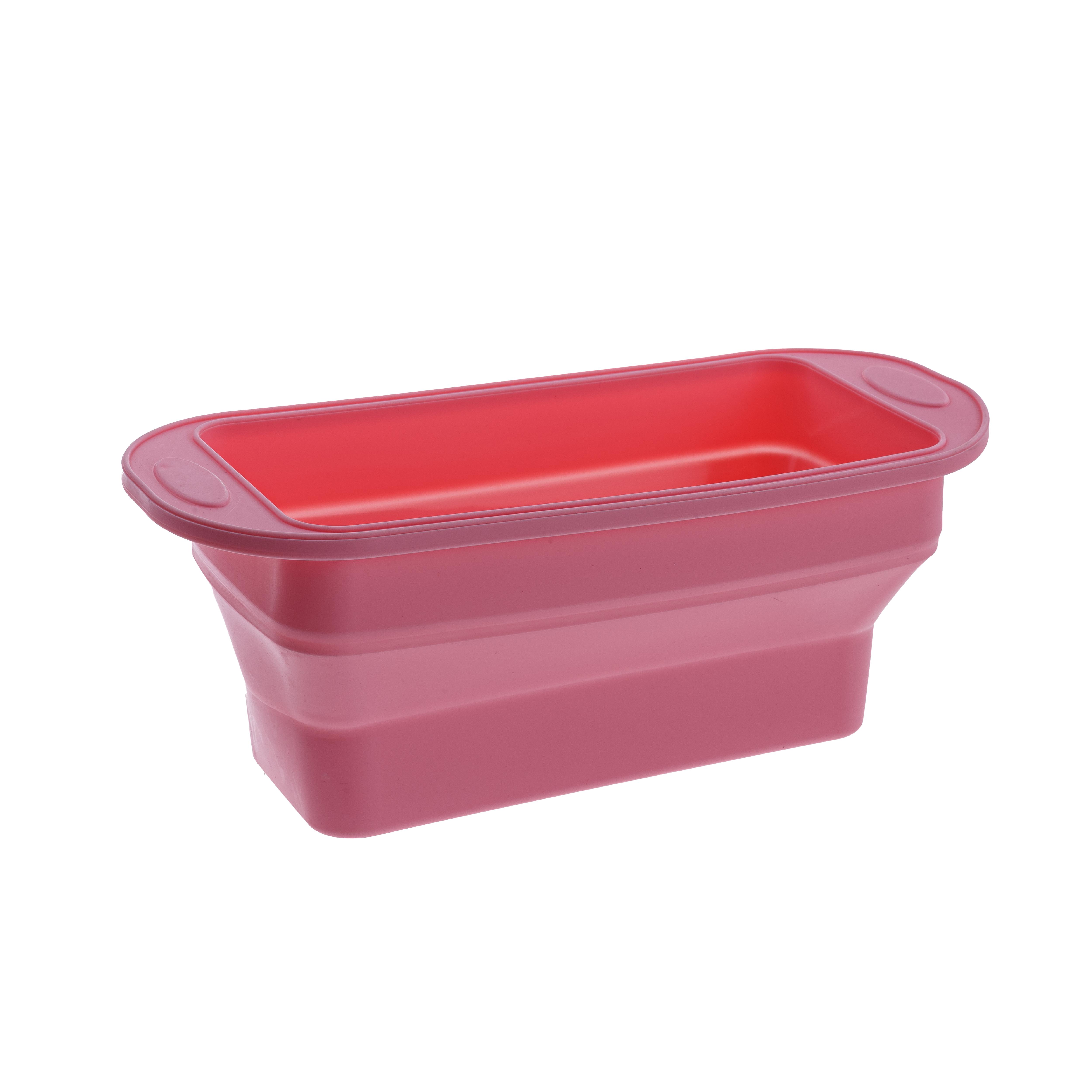 Форма для выпечки Ekodeo Хлеб силиконовая Розовый (P89908) Форма для выпечки Ekodeo Хлеб силиконовая Розовый (P89908)