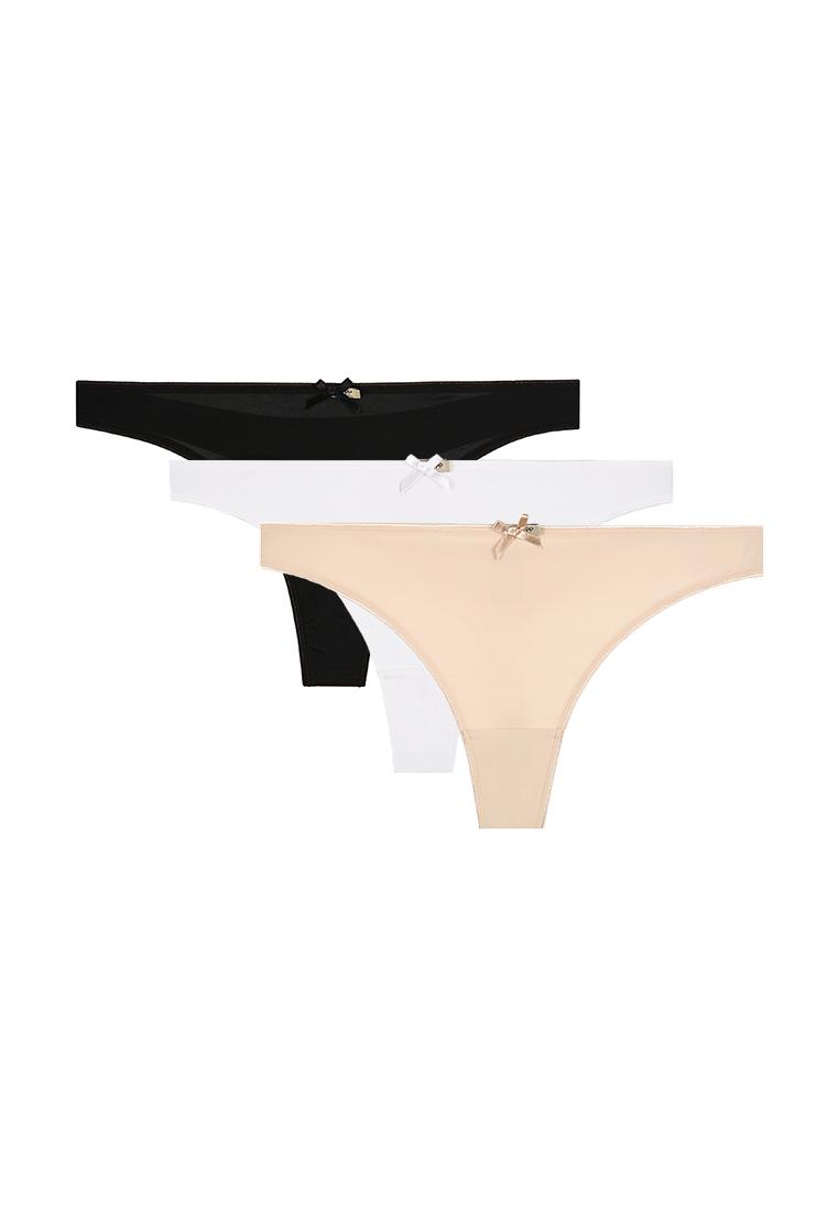 Комплект женских трусов Pretty polly Olivia PDM012 3PP S Nude (5053014391737)