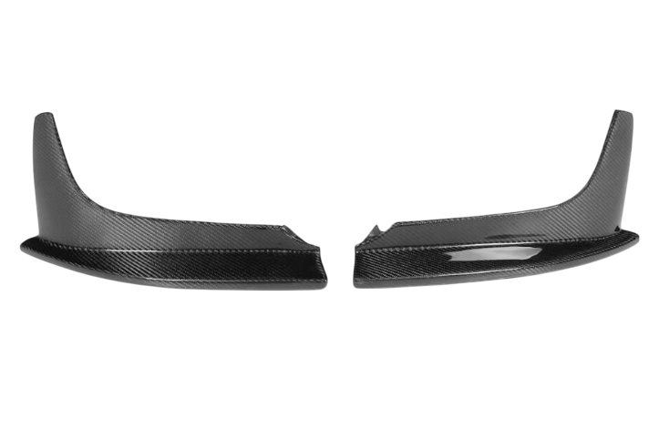 Накладки на бампер передний DDCarbon Flap для 1M E82 BMW 1 E81/82/87/88 2004-2011 гг. натуральный карбон (137834)