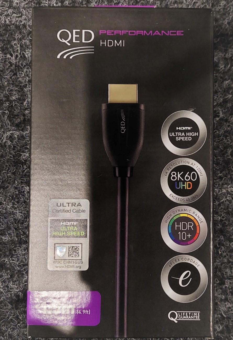 Кабель HDMI QED Perfomance Ultra High Speed 8K 1,5 м (QE6032) - фото 3