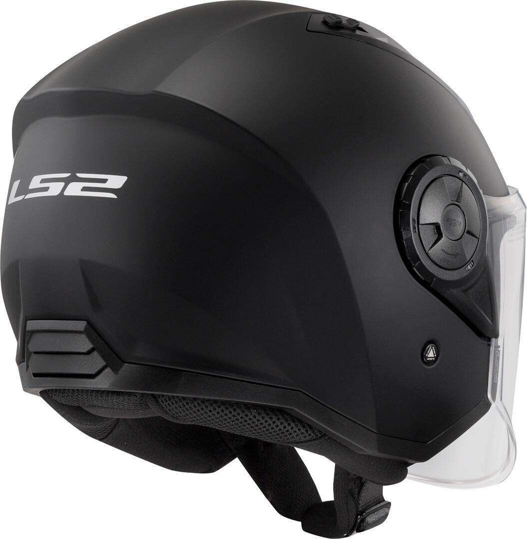 ᐉ Мотошолом LS2 OF616 Airflow 2 Solid XL Matt Black (29691