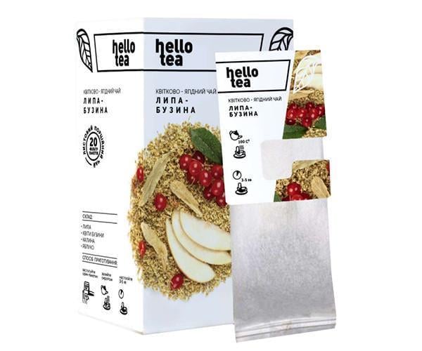 Чай Hello Tea Липа-Бузина 20 шт.