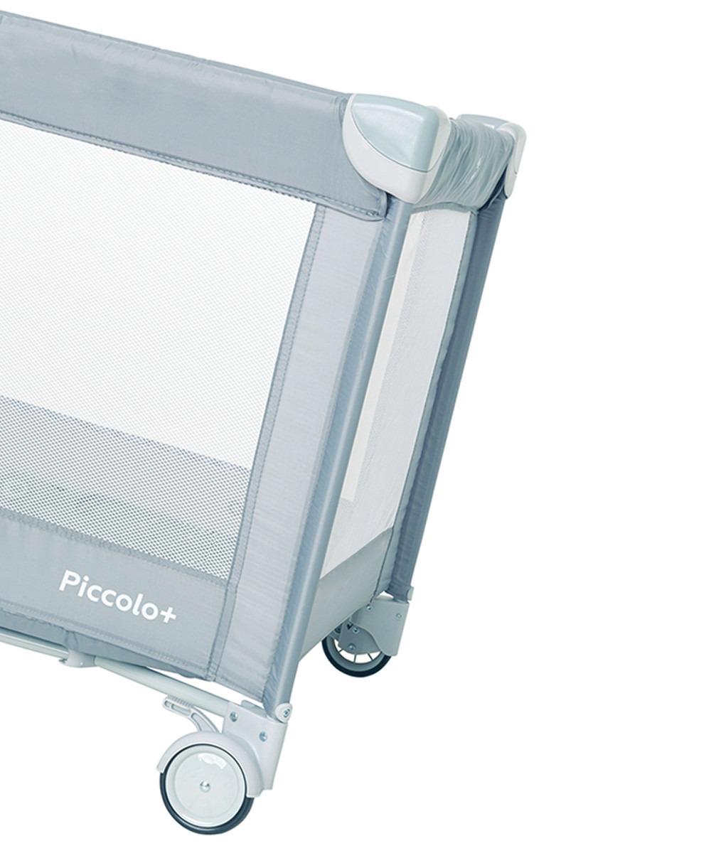 Манеж детский Carrello Piccolo+ с двухуровневым дном Ash Grey (CRL-18102) - фото 5