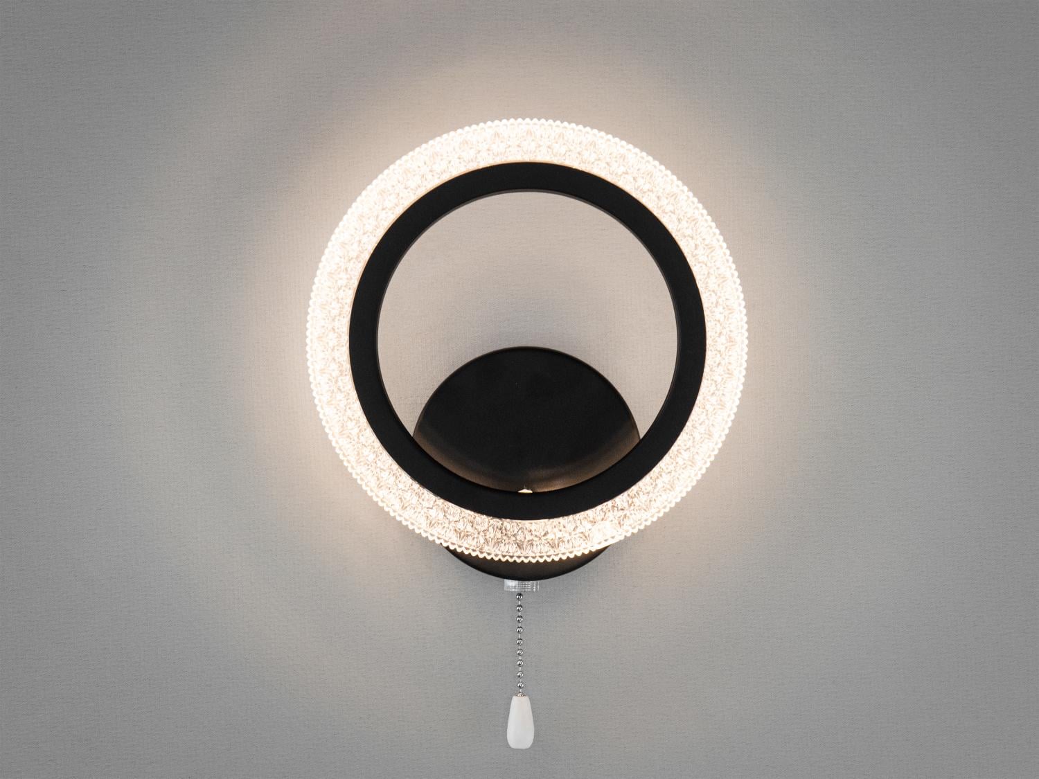 Светильник светодиодный 18W (2408/1BK)