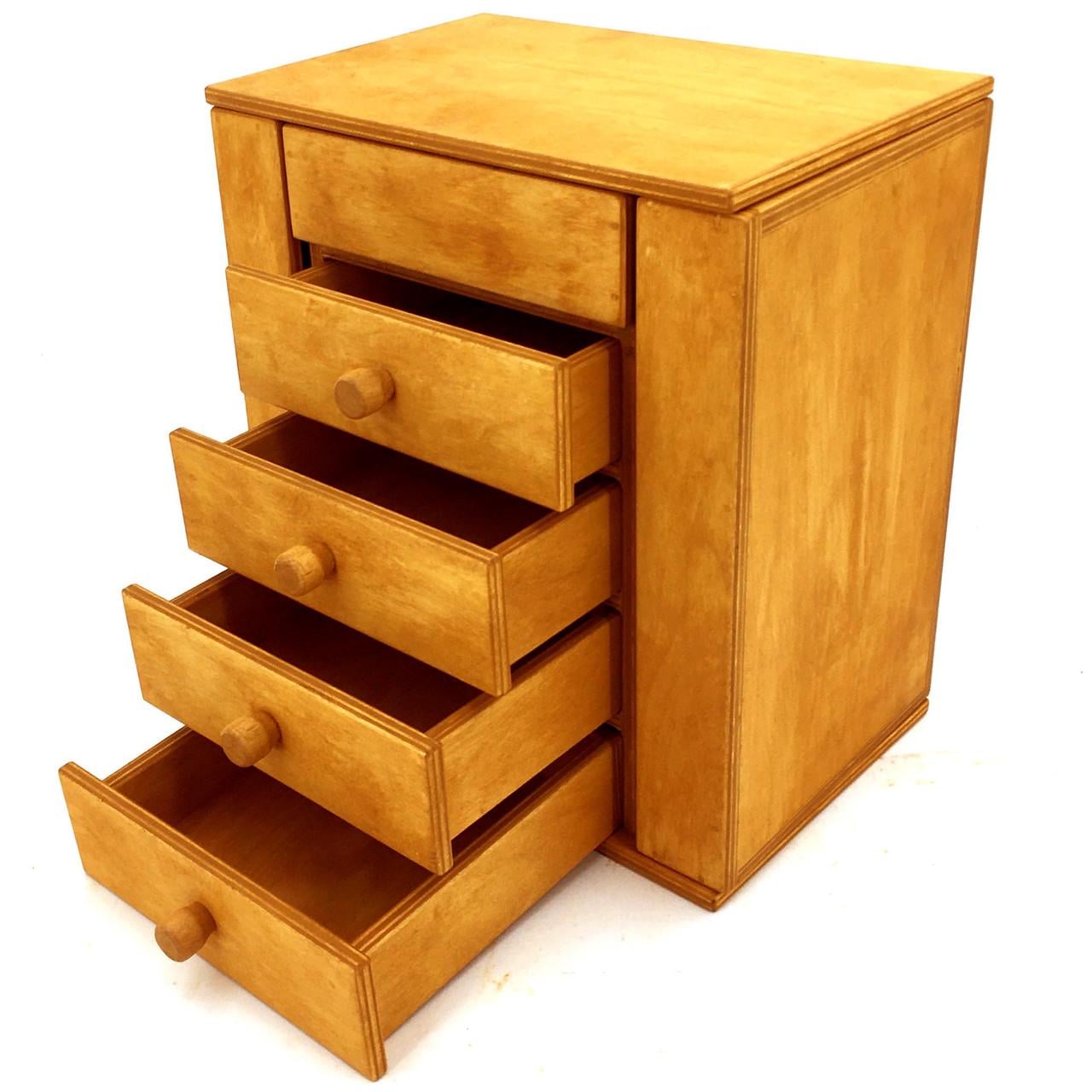 Мини-комод из дерева Десари Карри (МНК-009203)