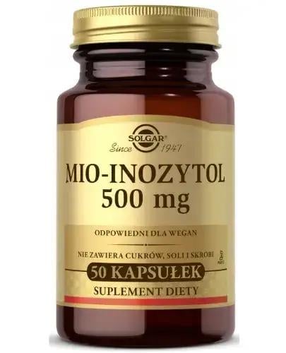 Пищевая добавка Solgar Mio-Inozytol 50 капсул (31230102) Пищевая добавка Solgar Mio-Inozytol 50 капсул (31230102)