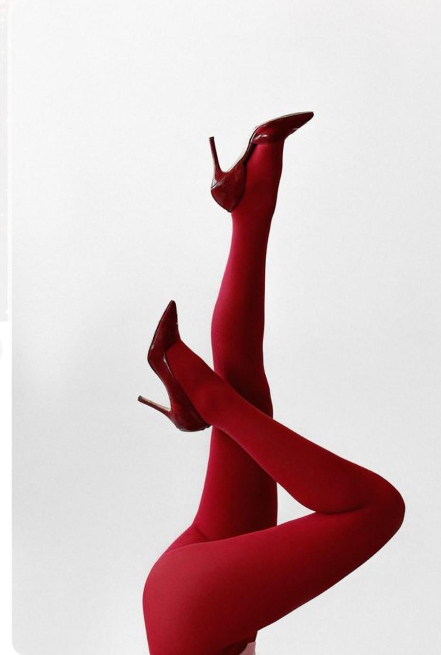 Колготки Gatta микрофибра средняя посадка 40 den р. 2 Красный (1037) - фото 5 Колготки Gatta микрофибра средняя посадка 40 den р. 2 Красный (1037) - фото 5