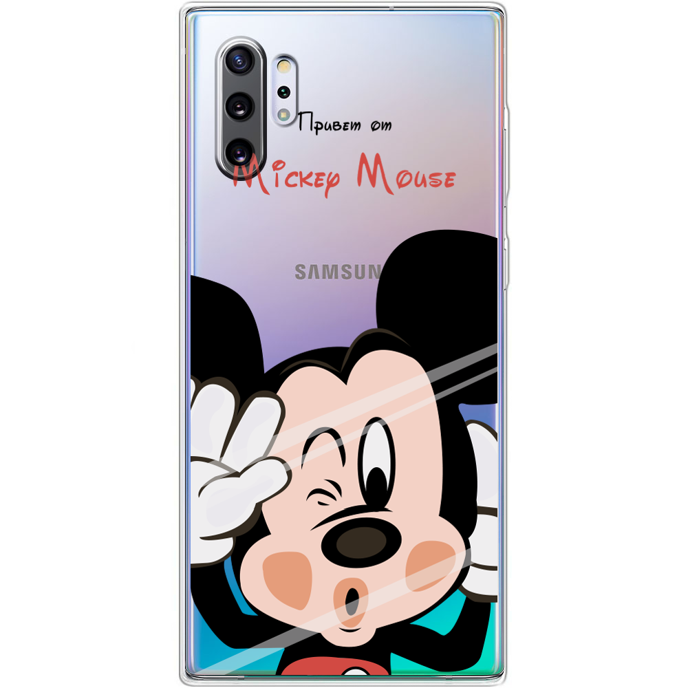 Чохол Boxface Samsung N975 Galaxy Note 10 Plus Mister M Прозорий силікон (37686-cc58-37686)