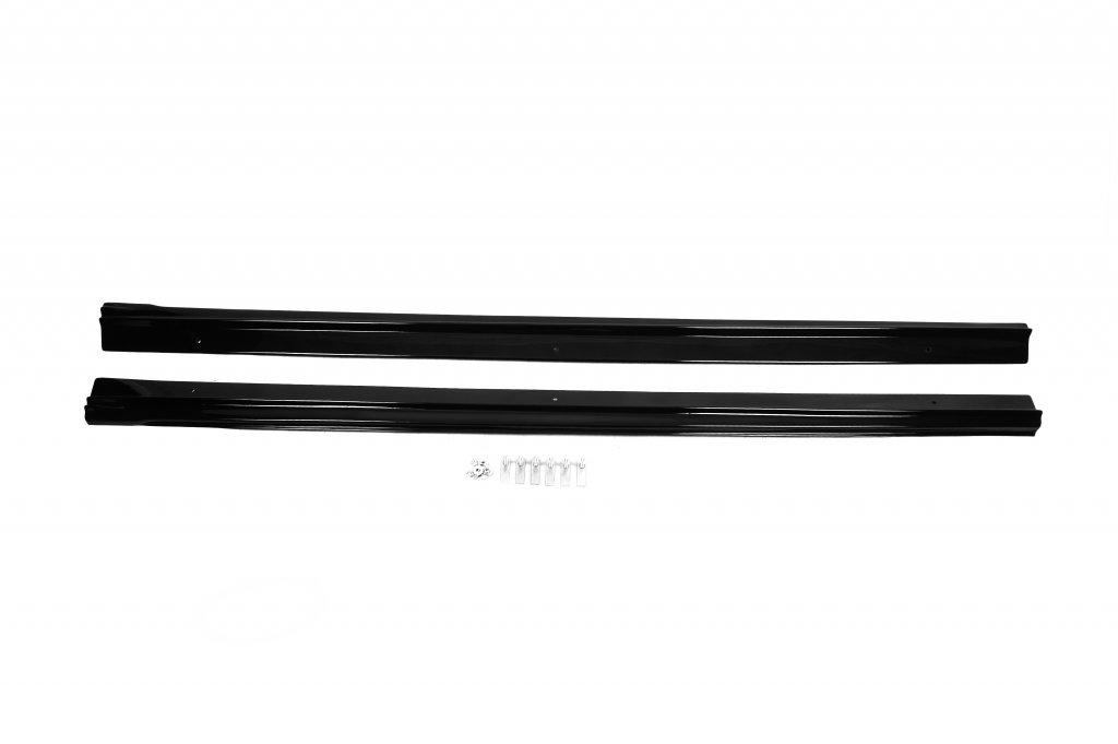 Накладки на боковые пороги EuroCap EuroCap для Volkswagen Caddy 2010-2015 гг. abs-пластик Черный