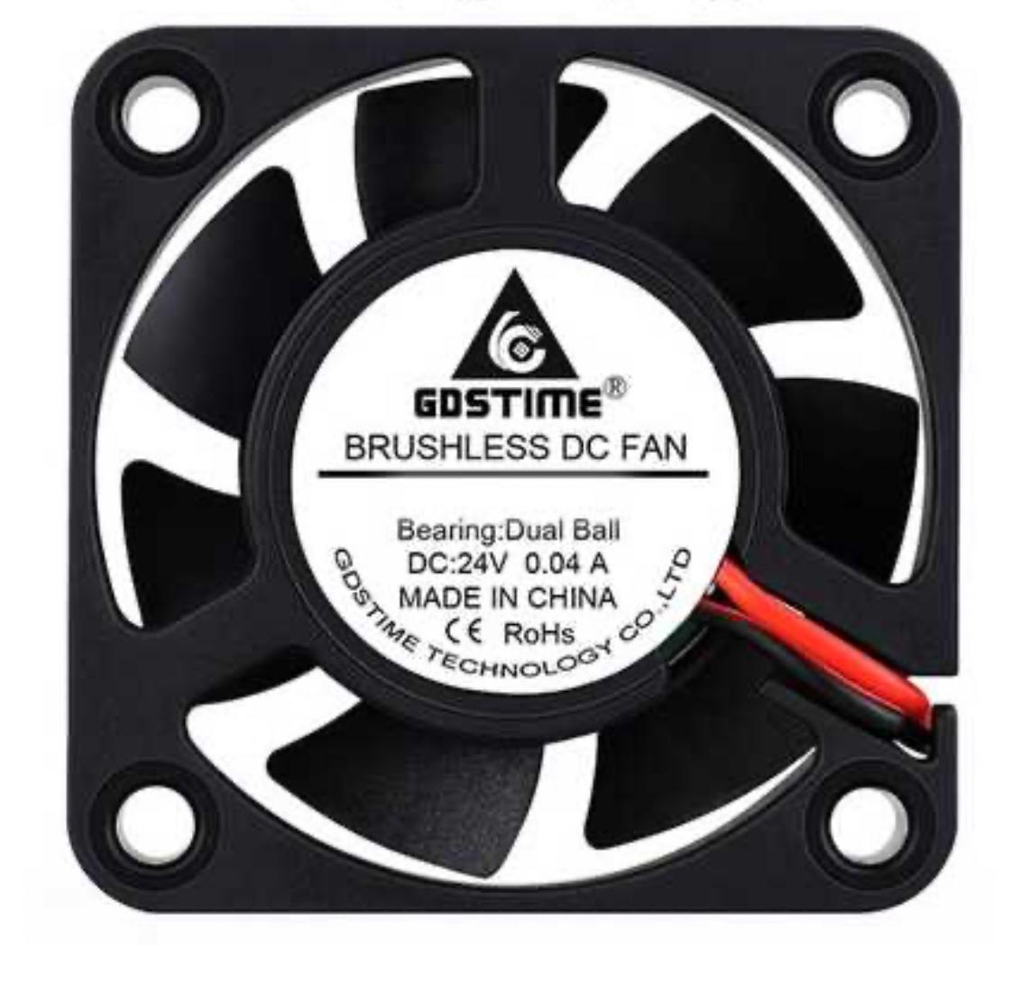 Вентилятор GDSTIME 2510 для 3D-принтера та ЧПУ безщітковий 12V (AFB02512HHA_12V)