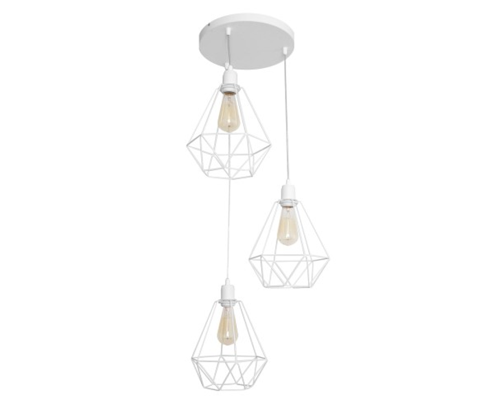 Подвесной светильник Karo 3 White (PL-0001842 M/WHITE)