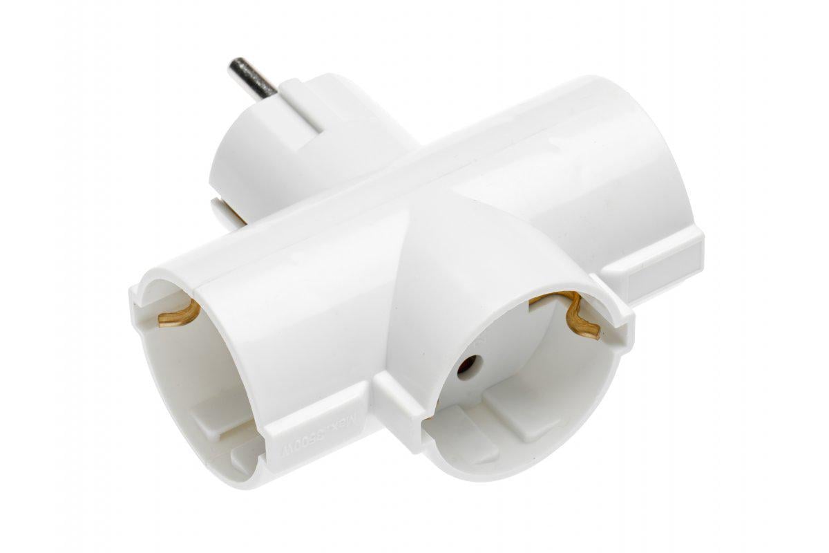 Розгалужувач GTV schuko 1 на 3 (AE-SC0103-00)