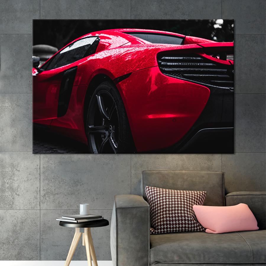 Картина Автомобиль Люксовое авто McLaren MP4-12C 120x80 см (A1219-1)