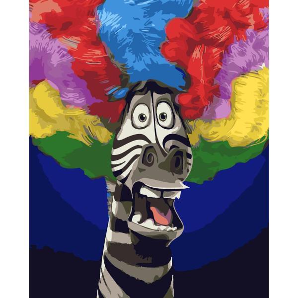 Картина за номерами Strateg Супергерої Мартін 40х50 см в термопакеті (SY6283-mt)