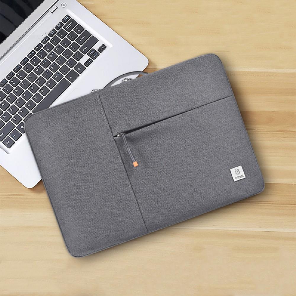 Cумка для ноутбука WIWU Alpha Double Layer Sleeve for MacBook 13.3'' Grey - фото 6