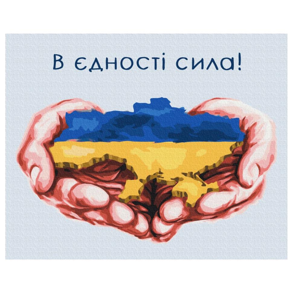Картина по номерам Brushme BS53080 В единстве сила Дарья Михайлышина 40х50 см
