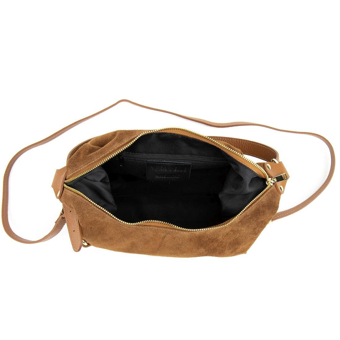 Жіноча сумка Royal Bag F-IT-86111C замшева Коричневий (8101) - фото 2 Жіноча сумка Royal Bag F-IT-86111C замшева Коричневий (8101) - фото 2