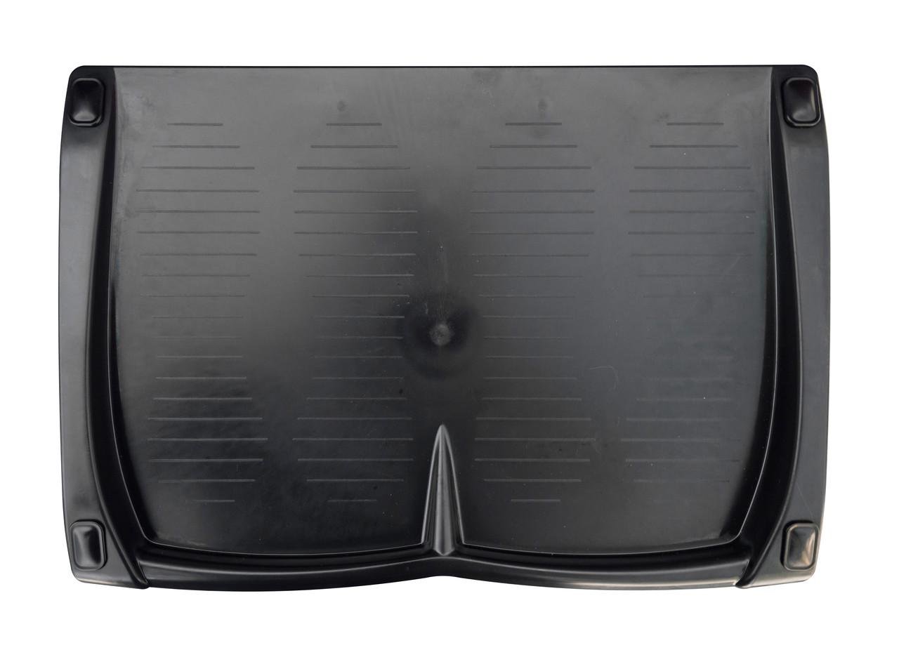 Полка для обуви пластиковая на 5 ярусов Нормал NEW 17502 60x45x30 см Черный (5159-ЧР) - фото 4