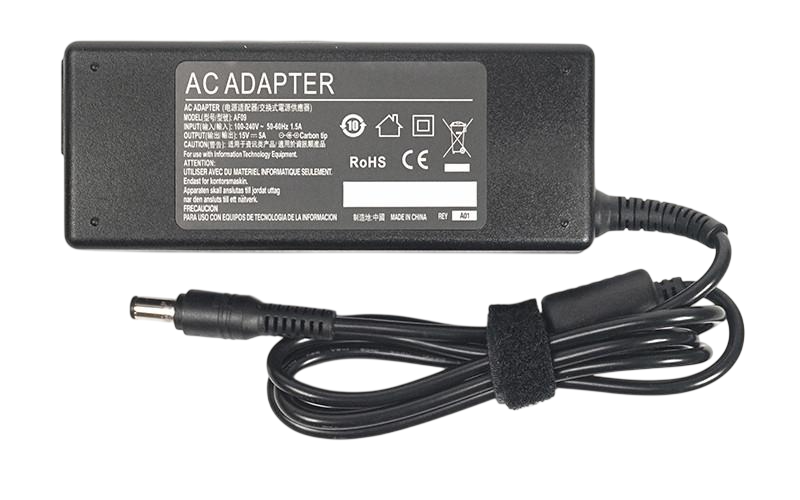 Блок живлення для ноутбуків Power TOSHIBA 220V 15V 75W 5A 6,3х3,0