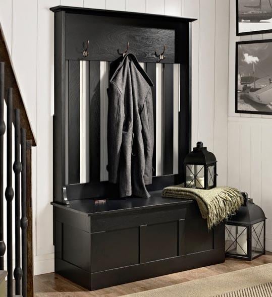 Гарнитур для прихожей из дерева Хако Венге (ПИЕ-001312)