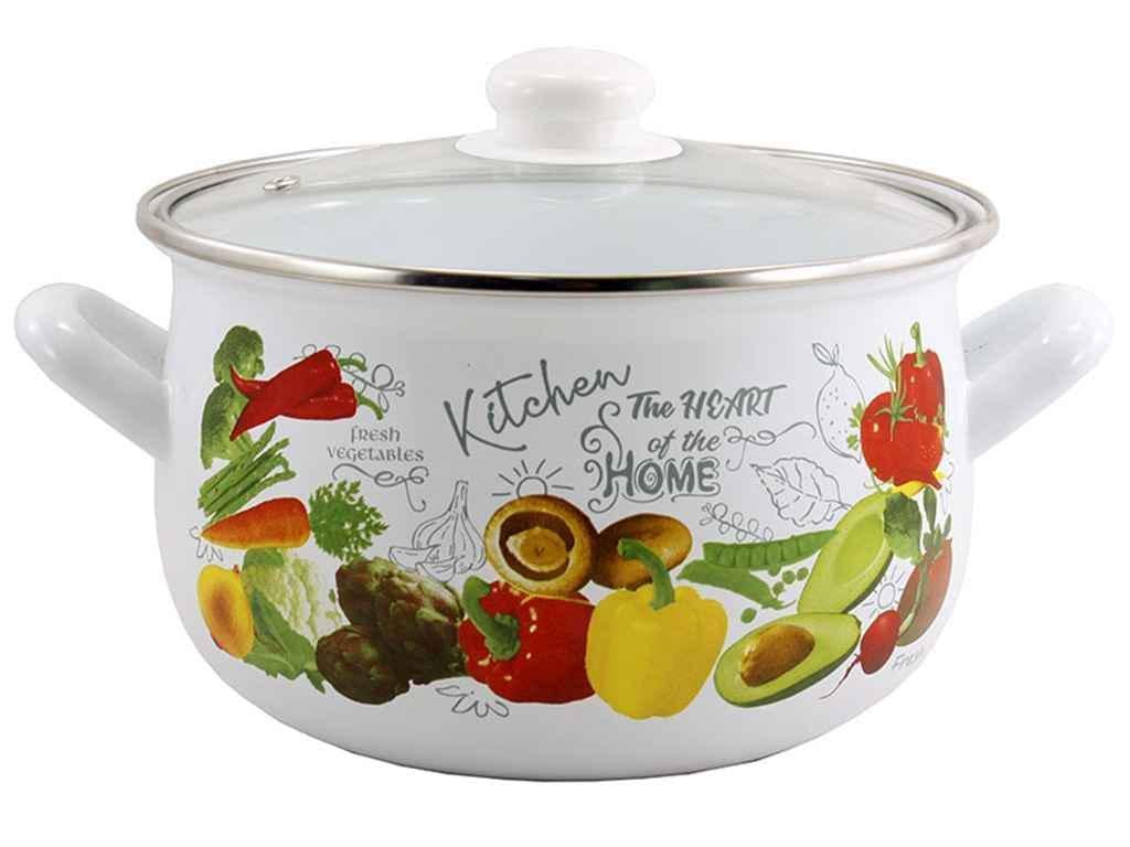 Кастрюля Interos Свежие овощи 2,1 л d 16 см (4197-А)