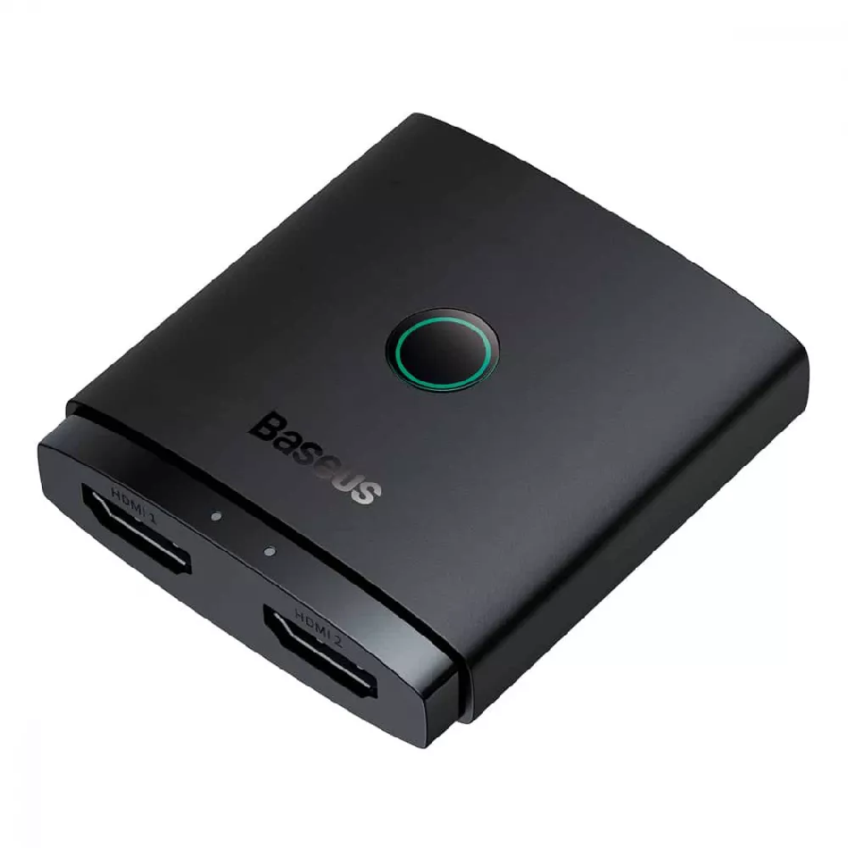 Спліттер Baseus AirJoy Series 2в1 HDMI switch Black (47153) - фото 1