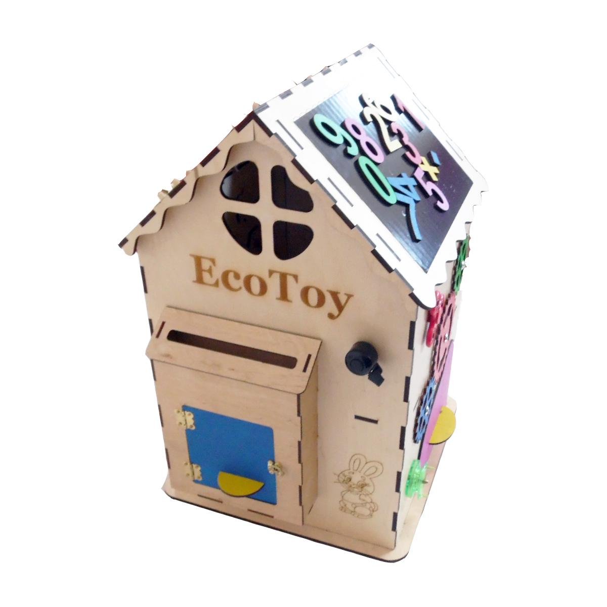 Розвиваюча іграшка Бізідім ecoToy 35х35х60 см (111002) - фото 6