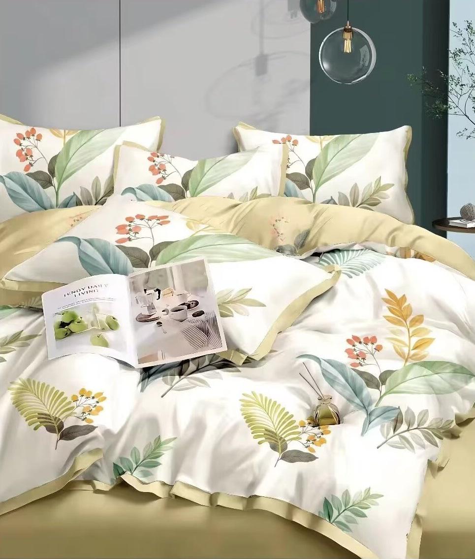 Комплект постільної білизни Soho Євро Elle 200x230 см Limonta Yellow (UG-A130059)