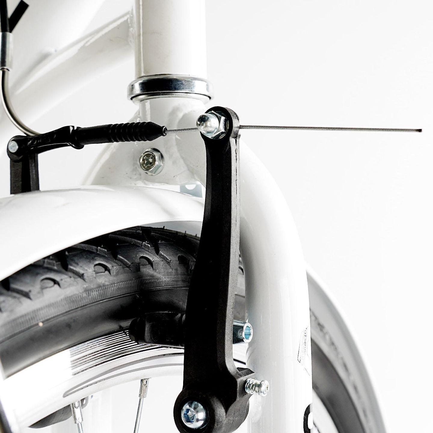 Велосипед Corso Travel с корзиной и багажником рама 16,5/26" Белый - фото 4 Велосипед Corso Travel с корзиной и багажником рама 16,5/26" Белый - фото 4