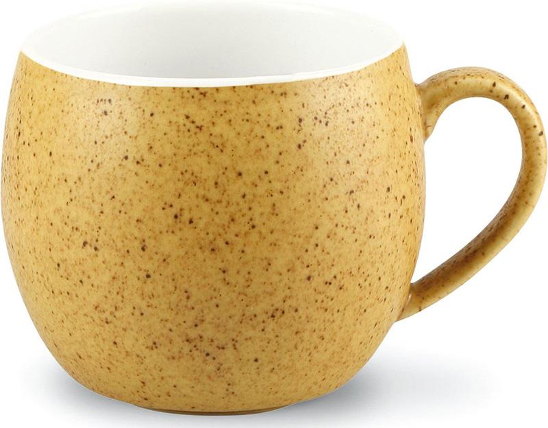 Кружка керамическая Fissman Liana 320 мл Песочный (FN-9378)