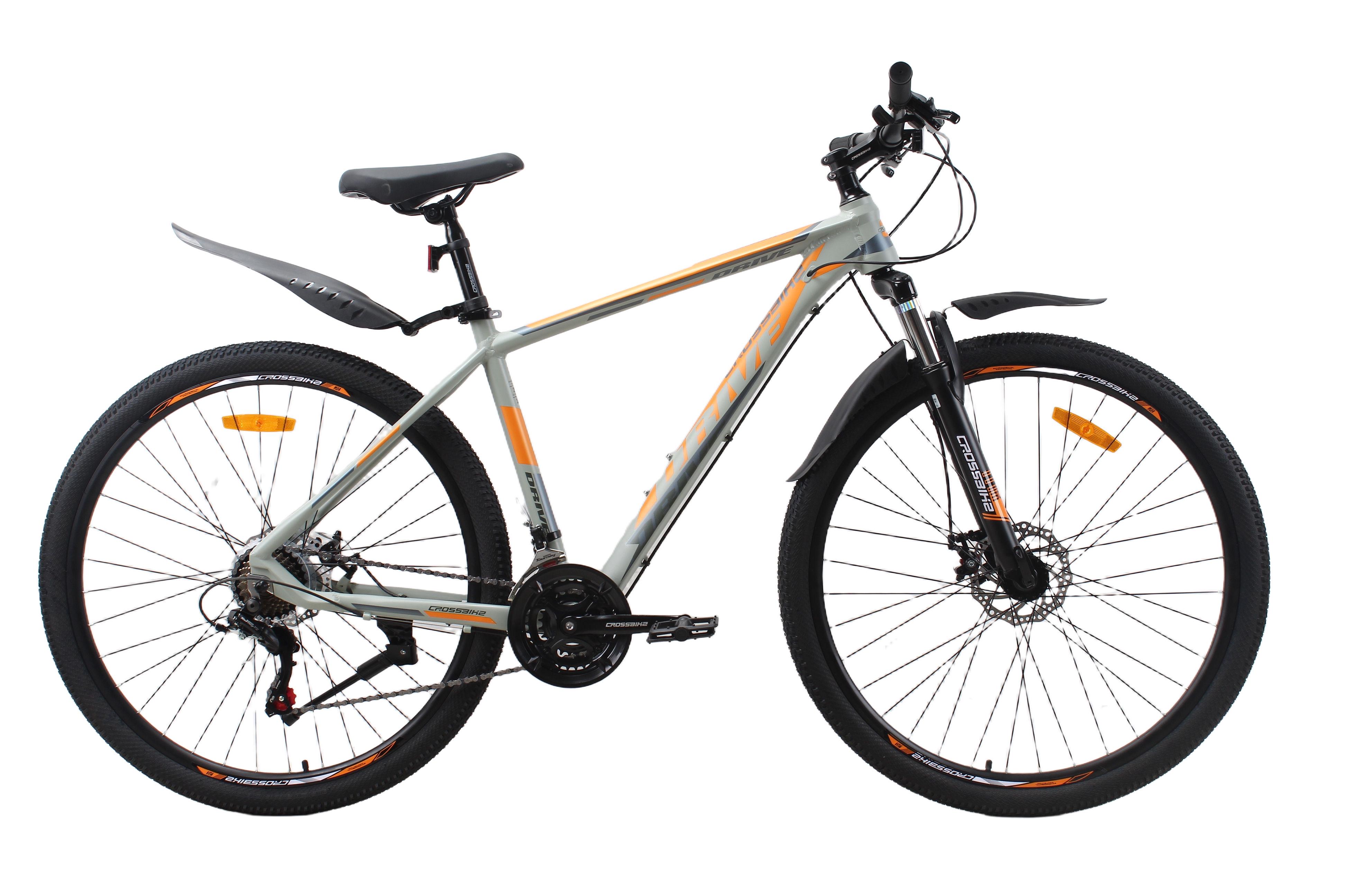 Велосипед Crossbike Drive 29" 19" Серо-Черный