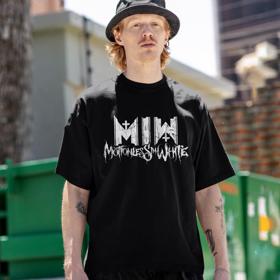 Футболка унисекс Motionless in White Logo 2XL Черный (32699297)