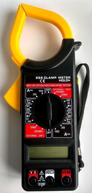 Мультиметр-тестер цифровий Digital DT-266 (000045753) - фото 3 Мультиметр-тестер цифровий Digital DT-266 (000045753) - фото 3