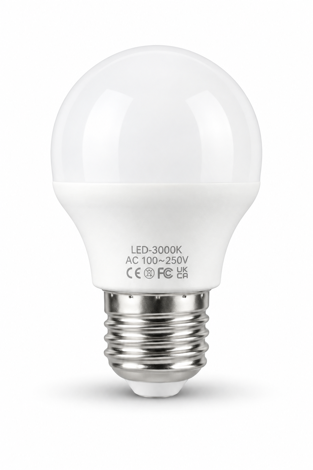 Комплект светодиодных LED ламп E27 4W 3000K теплый свет 400 Lm 6 шт. (3309963)