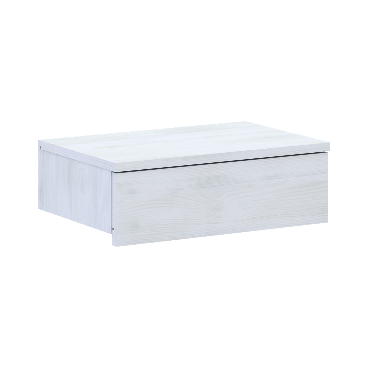 Тумба приліжкова Doros Левія 1Ш 46х31х15 см Біле дерево (41516116) - фото 2