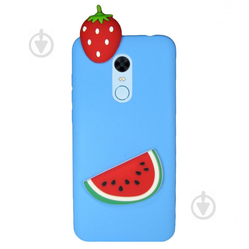 Чехол Cartoon 3D Case для Xiaomi Redmi 5 Арбуз (hub_hWse53166)