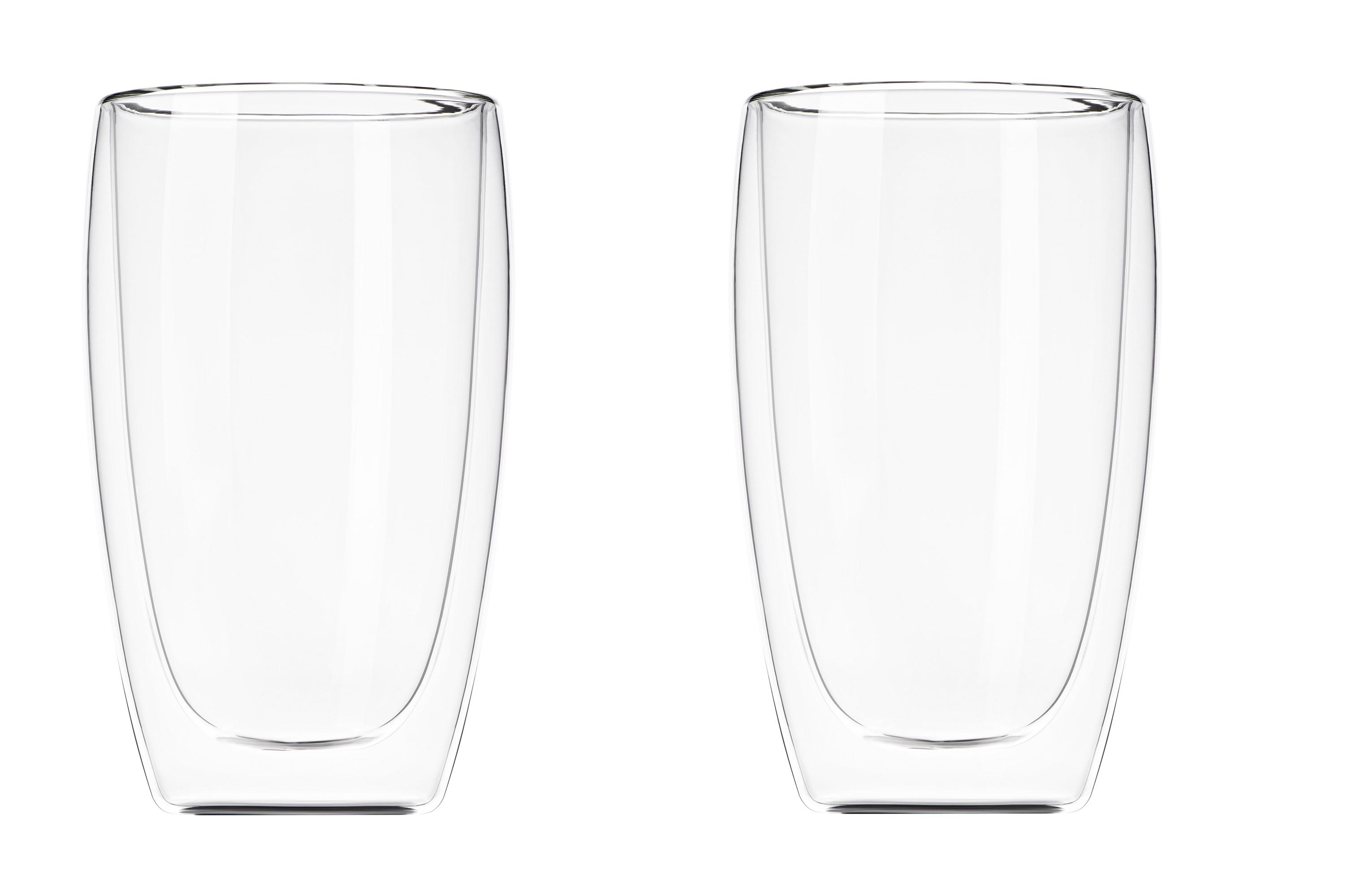 Набор чашек с двойными стенками Ardesto AR2645BGR 450 мл 2 шт. Прозрачный (db6380b5)