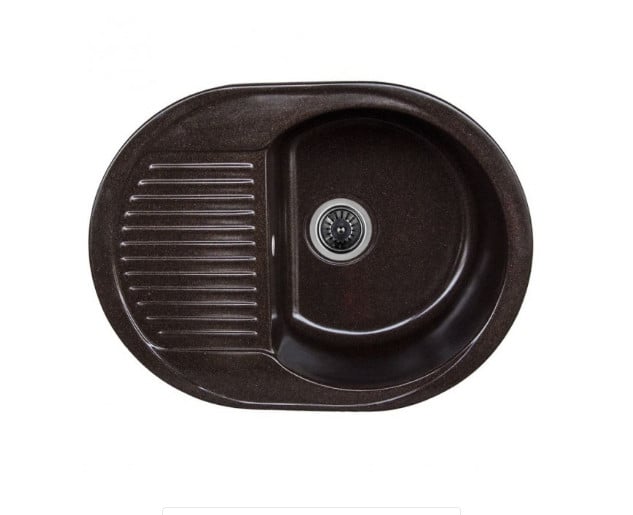 Мийка кухонна Platinum Bora 6247 Шоколад (353086)