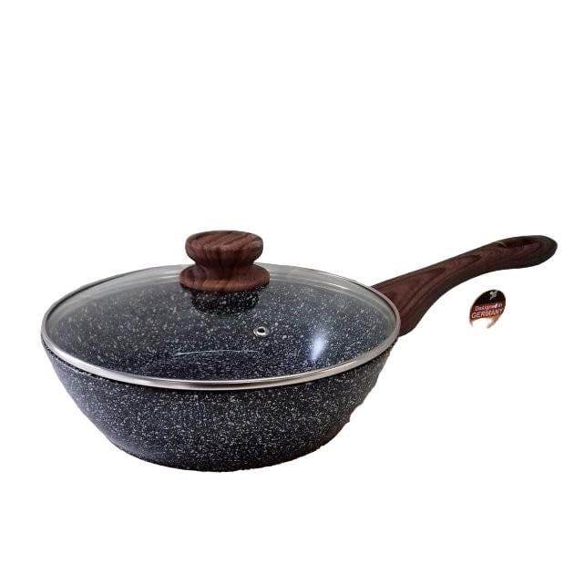 Сковородка с крышкой Edenberg EB-5662 24 см Серый (14424226)