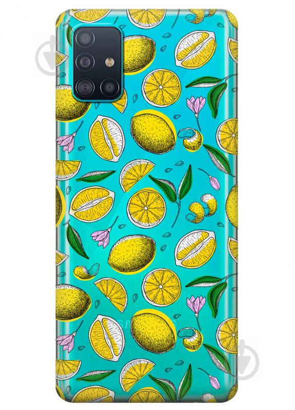Прозрачный силиконовый чехол iSwag для Samsung Galaxy A51 с рисунком - Лимоны (KS3149) Прозрачный силиконовый чехол iSwag для Samsung Galaxy A51 с рисунком - Лимоны (KS3149)