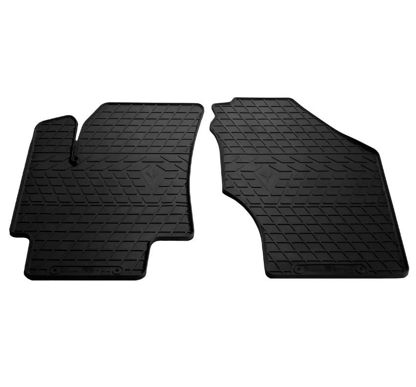 Коврики резиновые Stingray Kia Rio II 05-/Hyundai Accent 06- передние- 2 шт. (1009012)