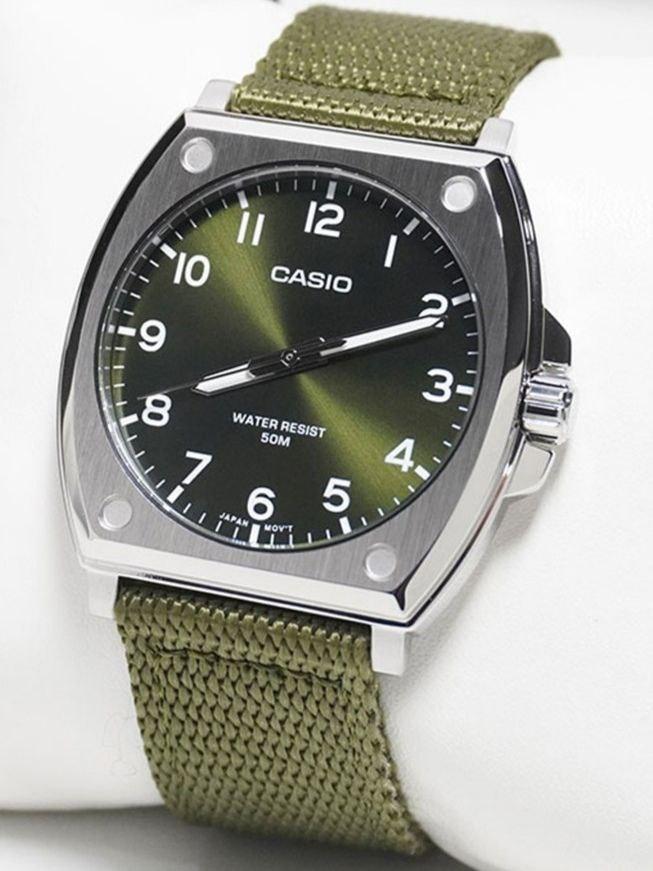 Наручные часы мужские Casio MTP-E730C-3A Timeless Collection со стальным корпусом Зеленый (2901480588) Наручные часы мужские Casio MTP-E730C-3A Timeless Collection со стальным корпусом Зеленый (2901480588)