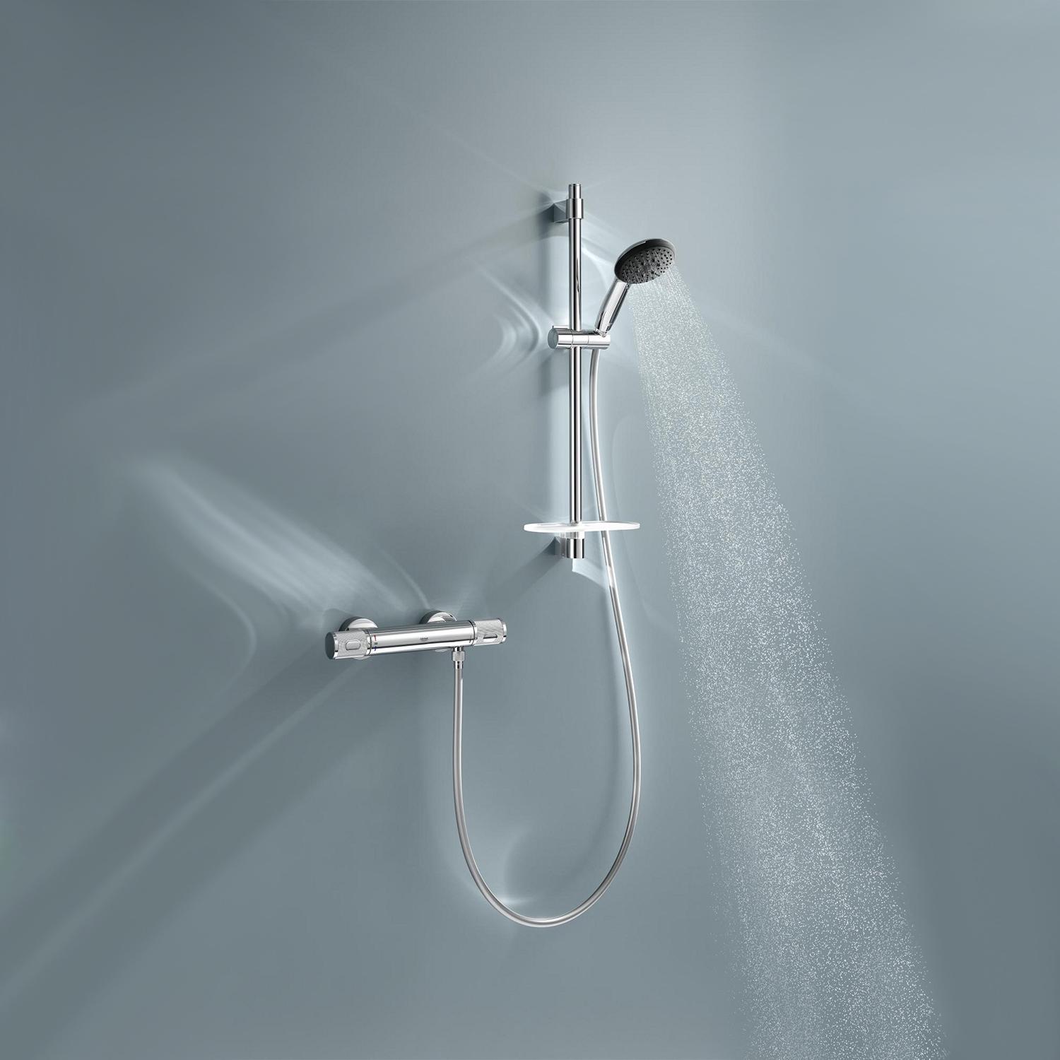 Змішувач для душу Grohe QuickFix Precision Feel 34791001 CV034495 з термостатом Хром (233404) - фото 2