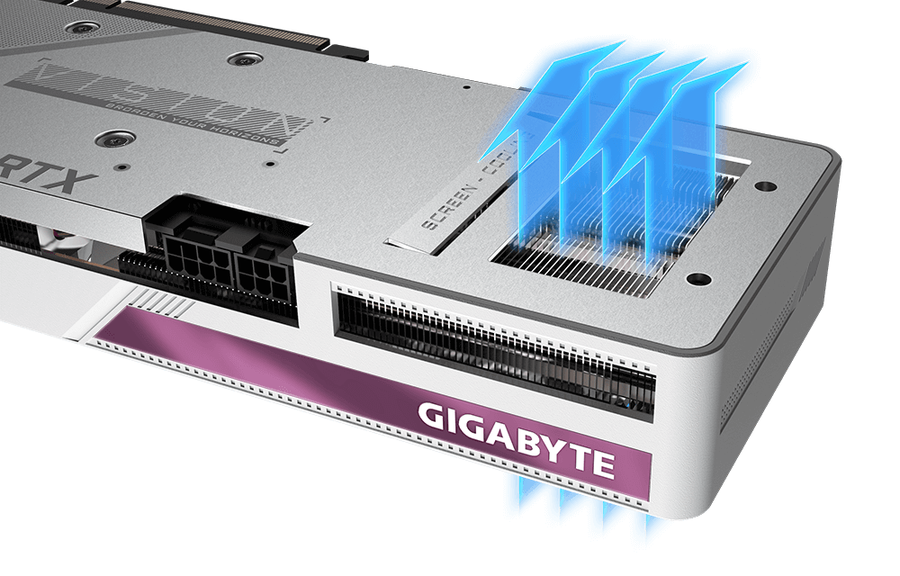 Відеокарта Gigabyte RTX 3060 Ti VISION OC 8G (832) - фото 4 Відеокарта Gigabyte RTX 3060 Ti VISION OC 8G (832) - фото 4